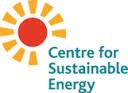 Text logo: Centre for Sustainable Energy