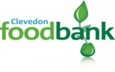 Text logo: Clevedon Foodbank