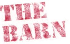 Logo text: The Barn in Clevedon