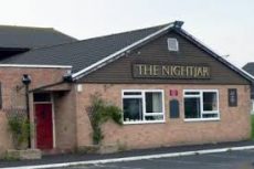 Text logo: The Nightjar Pub