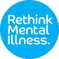 Text logo: Rethink Mental Illness