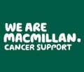 Text logo: We are Macmillan Cancer Support