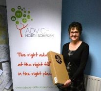 Photo: Vision North Somerset Go4IT award