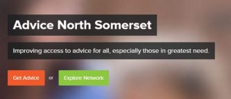 Photo: Advice North Somerset homepage