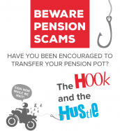 Graphic: beware pension scams